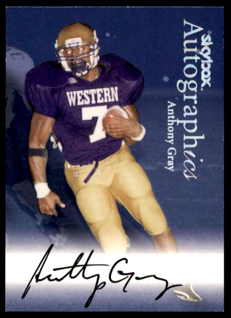 Anthony Gray Card 1999 SkyBox Premium Autographics #34  Image 1