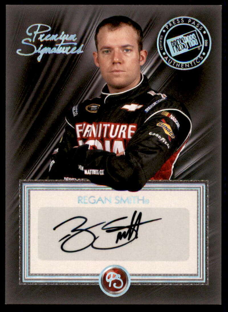 Regan Smith Card 2010 Press Pass Premium Signatures #PSRS  Image 1