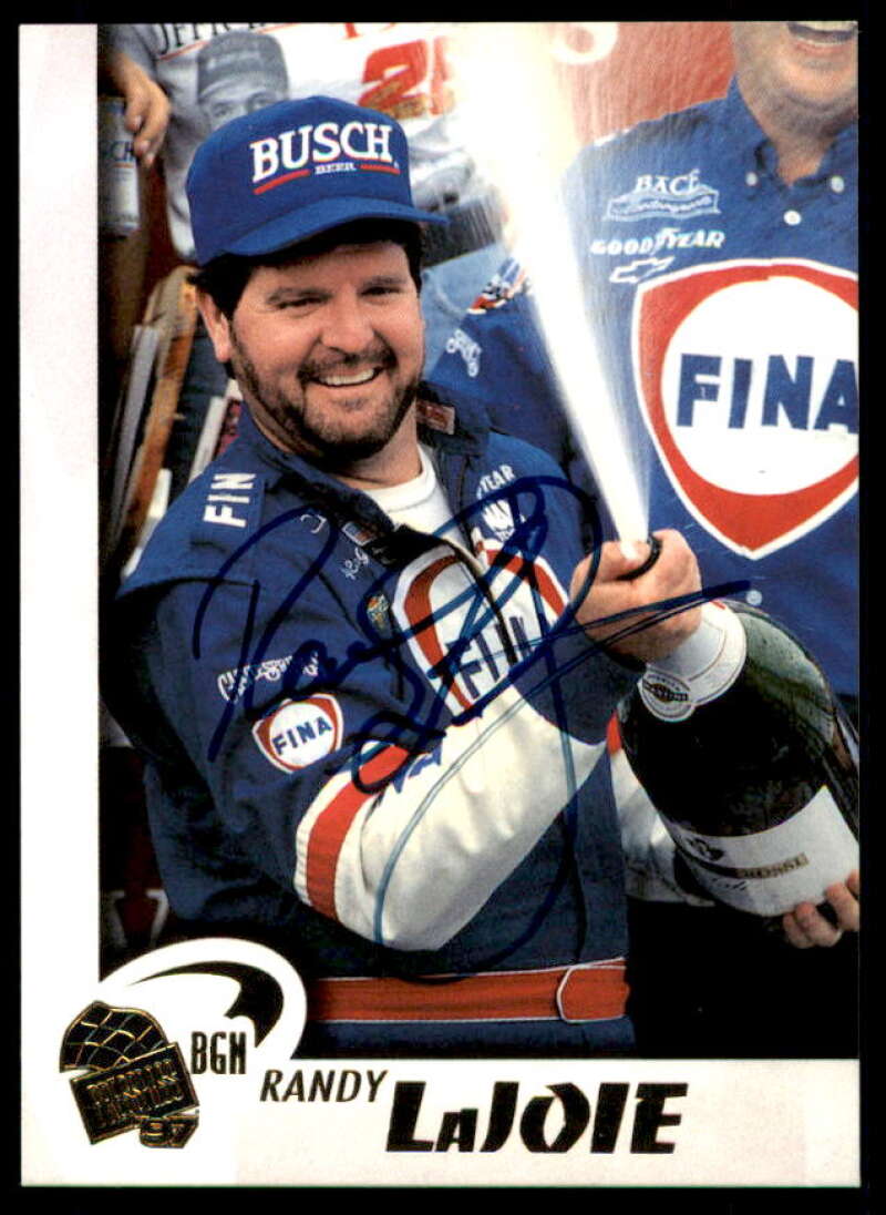 Randy LaJoie Card 1997 Press Pass Autographs #33  Image 1