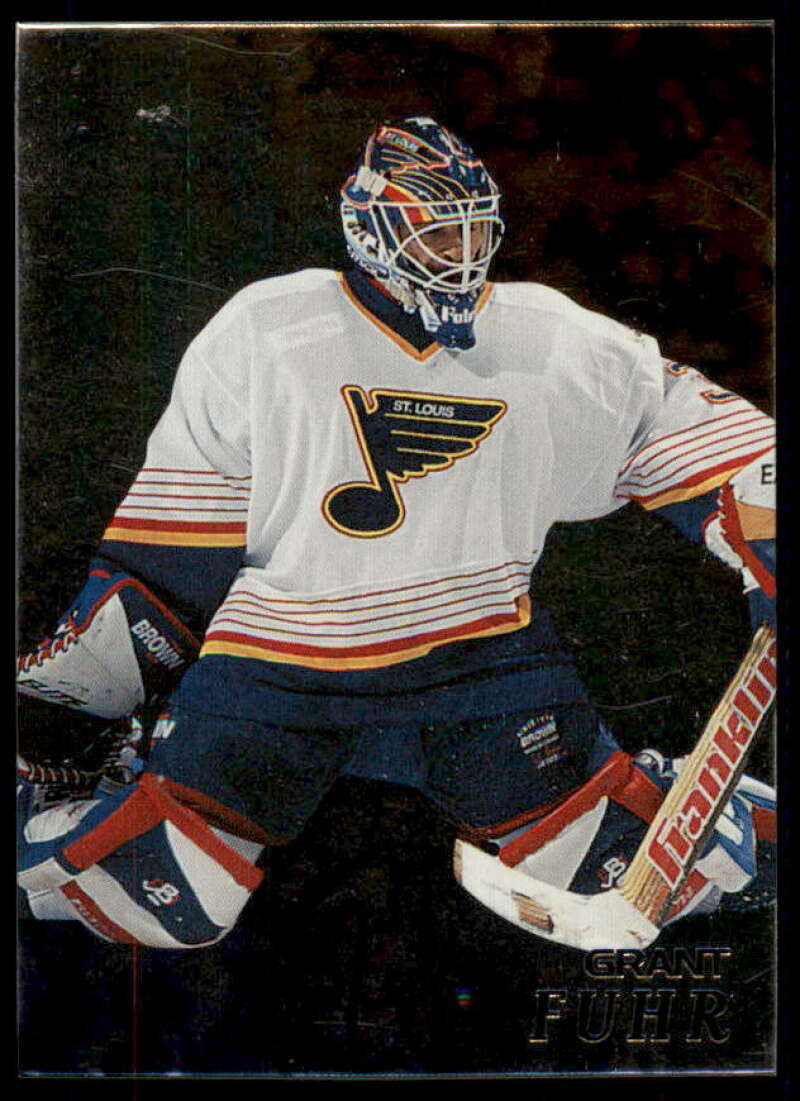 Grant Fuhr Card 1998-99 Be A Player Autographs #122  Image 1