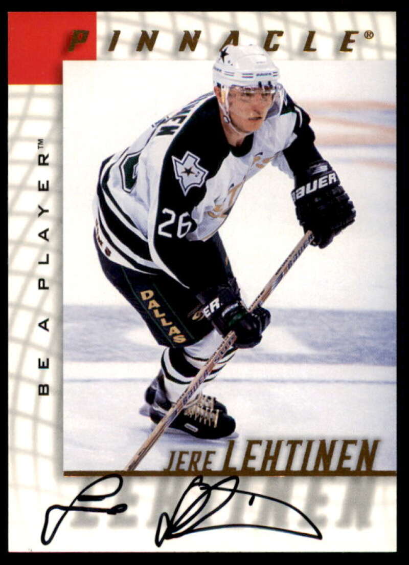 Jere Lehtinen Card 1997-98 Be A Player Autographs #123  Image 1