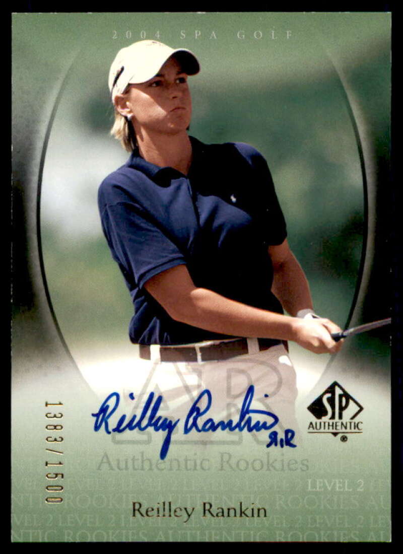 Reilley Rankin AU/1500 RC Card 2004 SP Authentic #108  Image 1