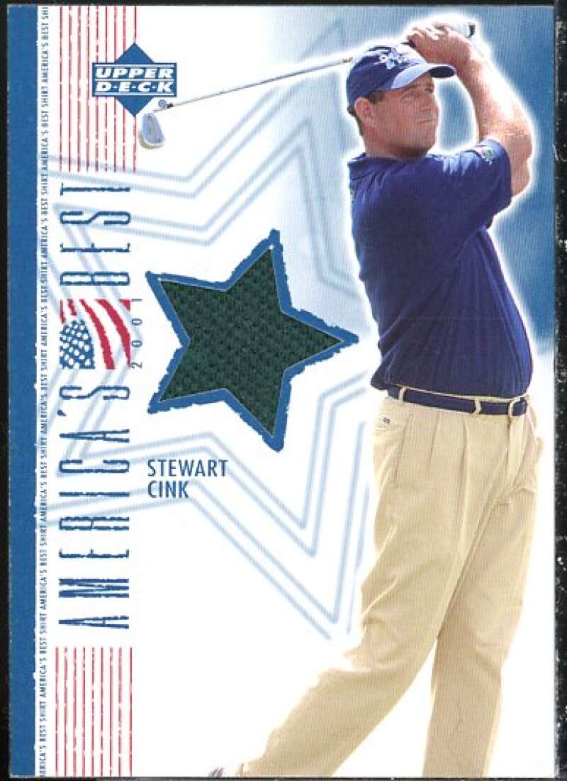 Stewart Cink Card 2002 Upper Deck America's Best #SCAB  Image 1