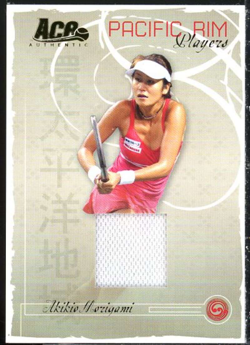 Akiko Morigami 2006 Ace Authentic Grand Slam Pacific Rim Players Materials #6  Image 1