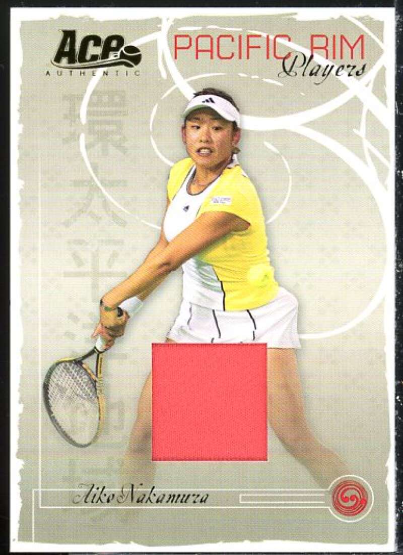 Aiko Nakamura 2006 Ace Authentic Grand Slam Pacific Rim Players Materials #5  Image 1