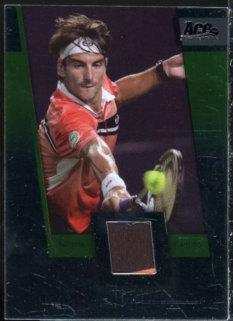 Tommy Robredo Card 2008 Ace Authentic Grand Slam Jerseys Bronze #JC6  Image 1