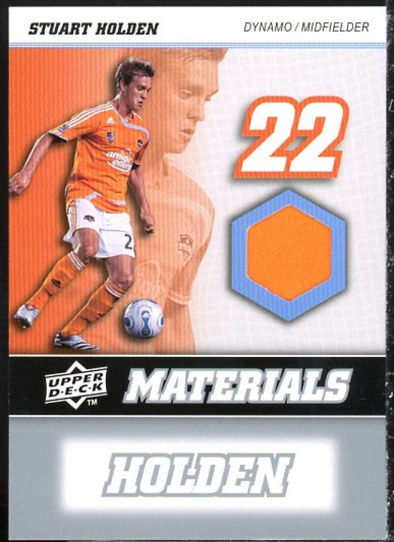 Stuart Holden Card 2008 Upper Deck MLS Materials #MM27  Image 1