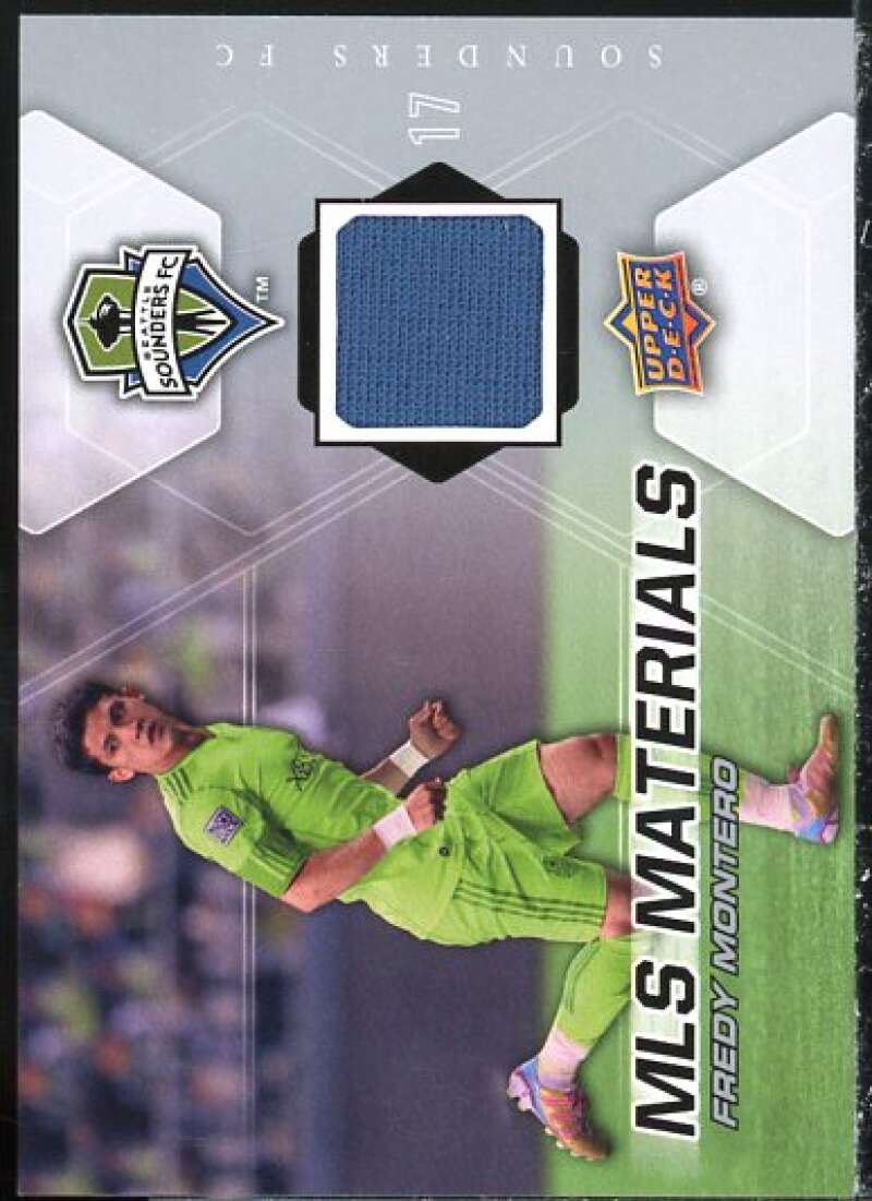 Fredy Montero Card 2012 Upper Deck MLS Materials #FM  Image 1