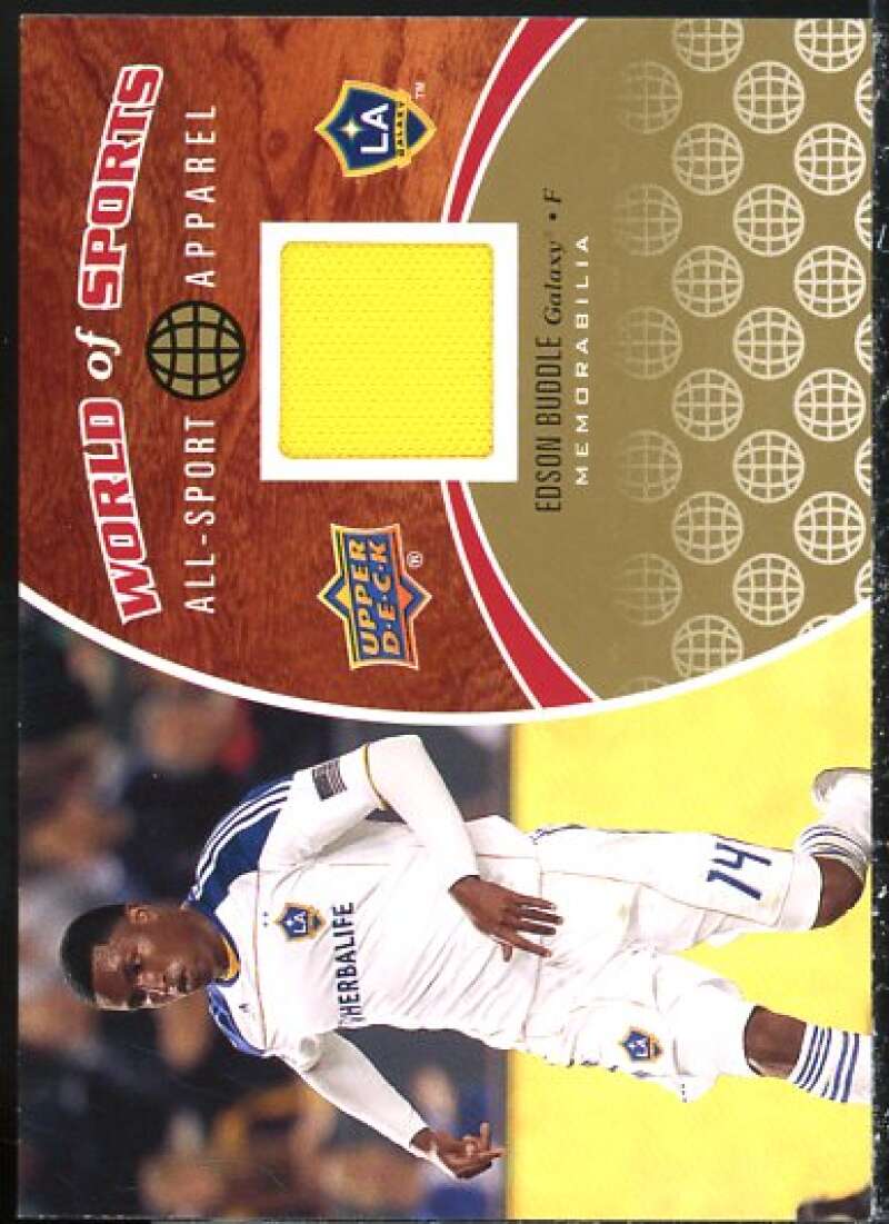 Edson Buddle 2010 Upper Deck World of Sports All-Sport Apparel Memorabilia #ASA21  Image 1