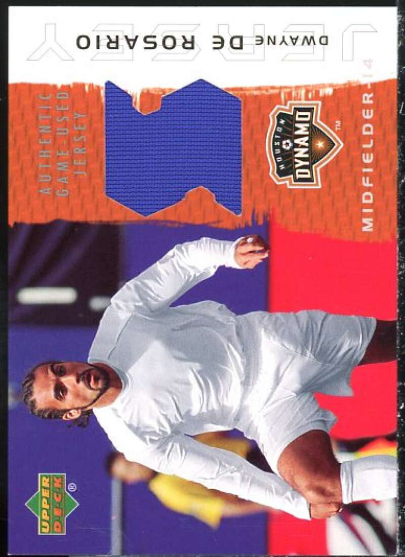 Dwayne De Rosario Card 2006 Upper Deck MLS Jerseys #JEDR  Image 1