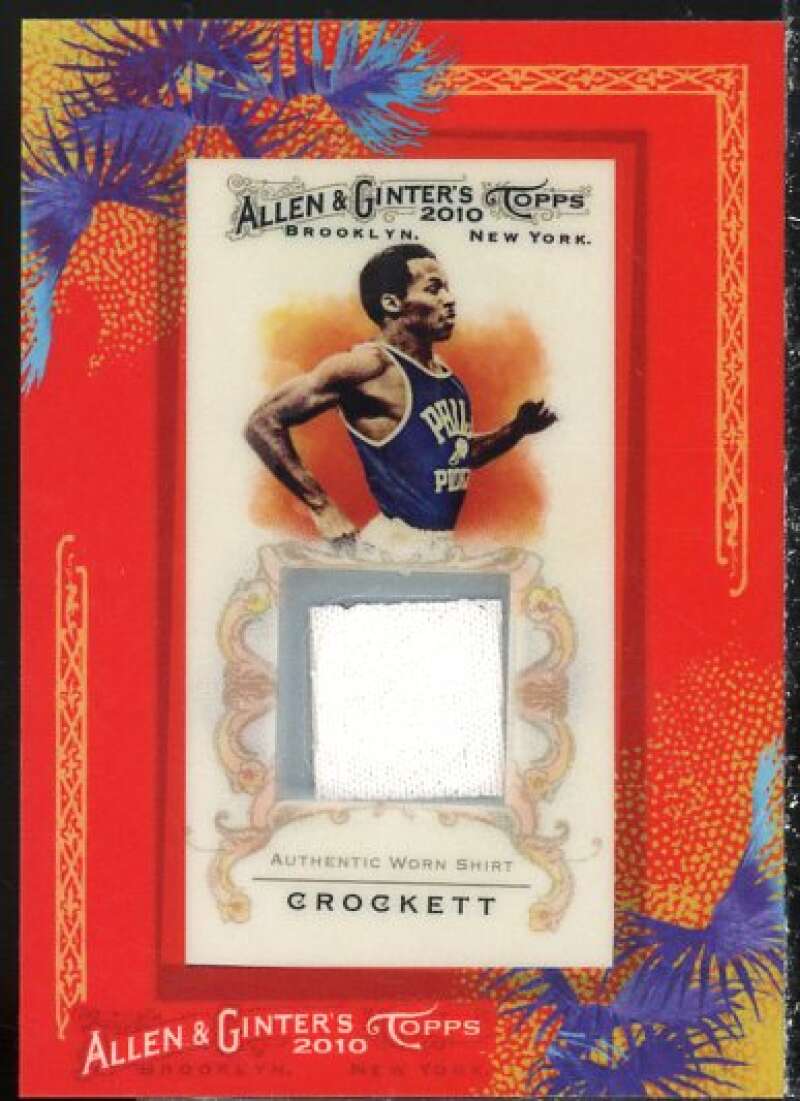 Ivory Crockett Card 2010 Topps Allen and Ginter Relics #IC  Image 1