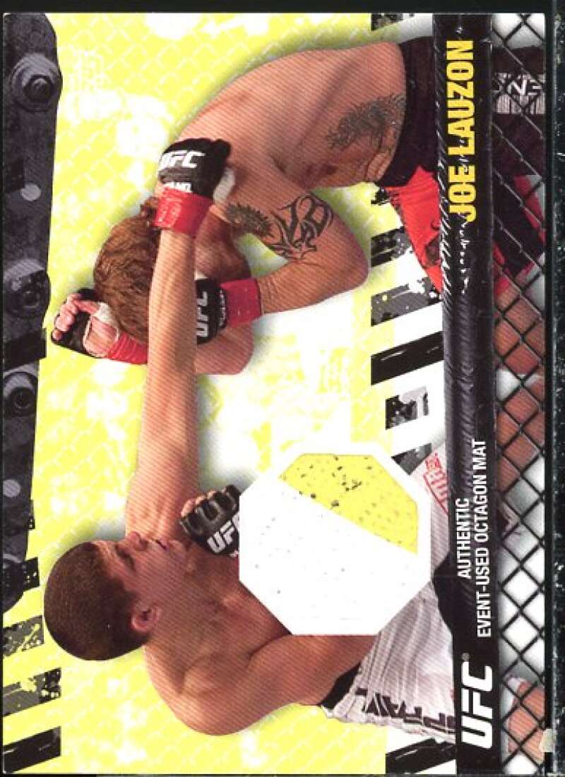 Joe Lauzon Card 2010 Topps UFC Fight Mat Relics #FMJL  Image 1