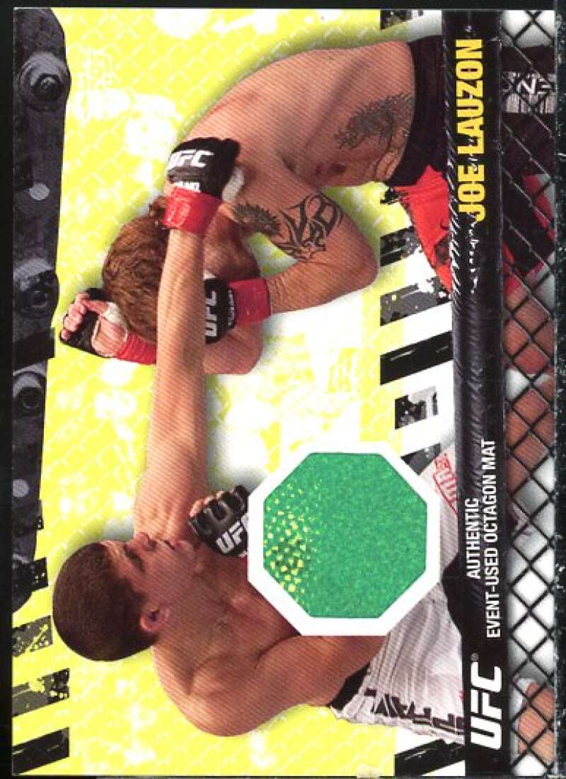 Joe Lauzon Card 2010 Topps UFC Fight Mat Relics #FMJL  Image 1