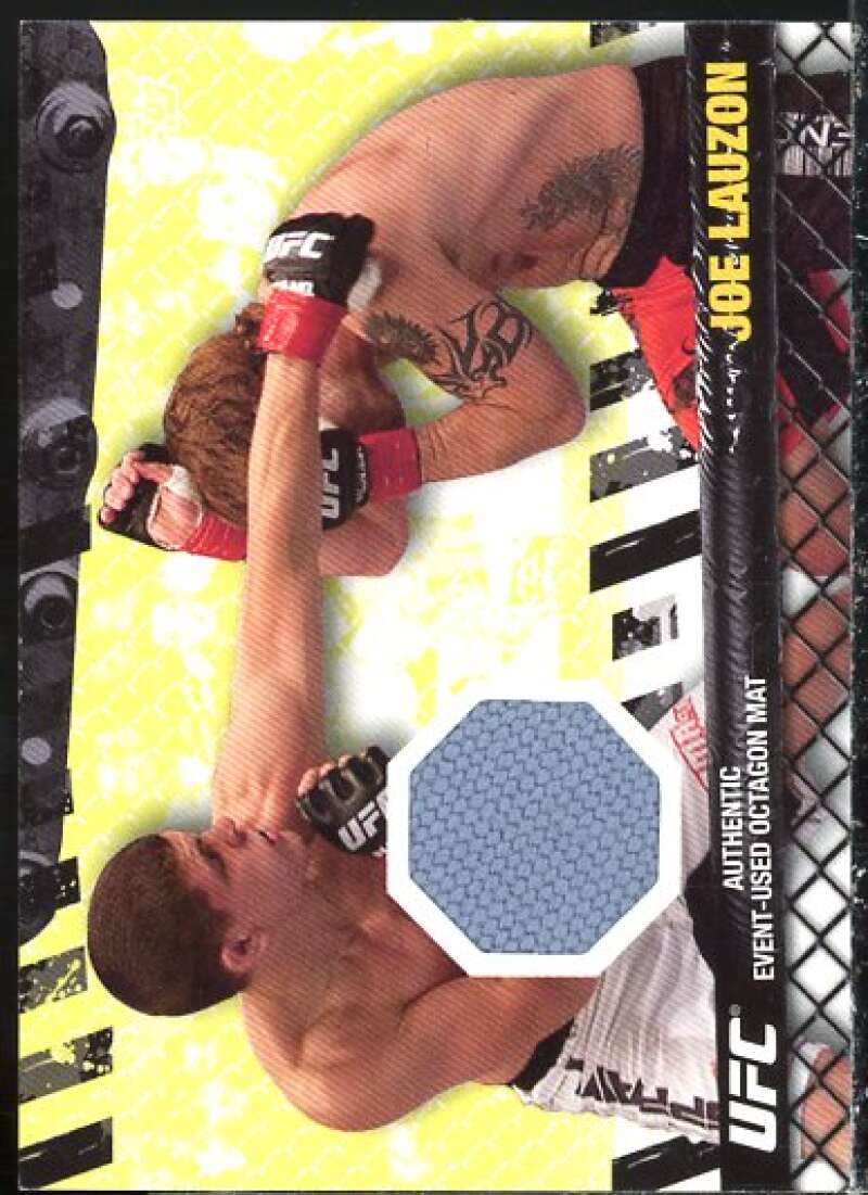 Joe Lauzon Card 2010 Topps UFC Fight Mat Relics #FMJL  Image 1