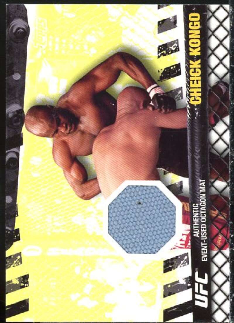 Cheick Kongo Card 2010 Topps UFC Fight Mat Relics #FMCK  Image 1