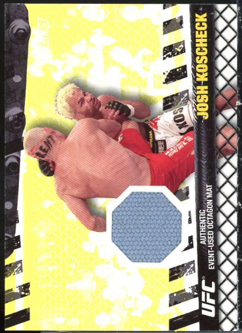 Josh Koscheck Card 2010 Topps UFC Fight Mat Relics #FMJK  Image 1