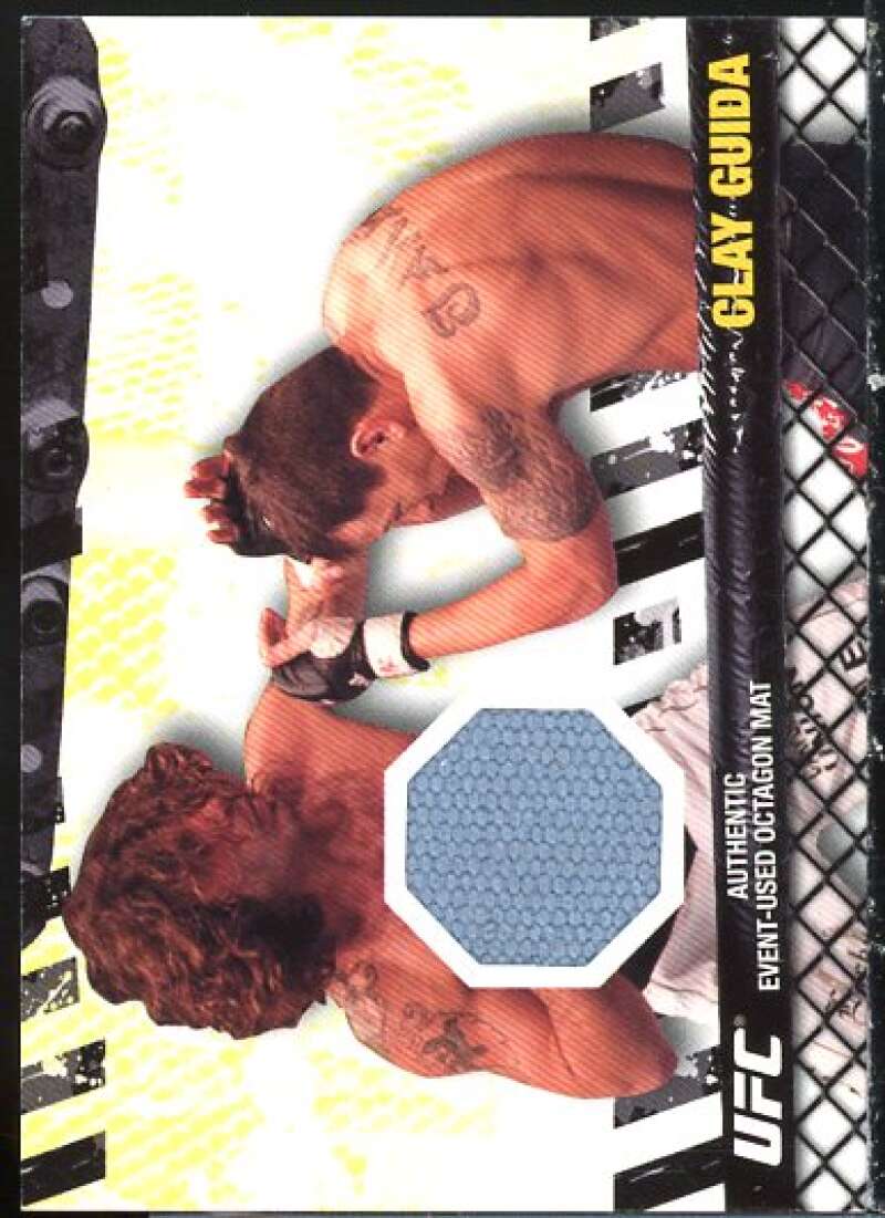 Clay Guida Card 2010 Topps UFC Fight Mat Relics #FMCG  Image 1