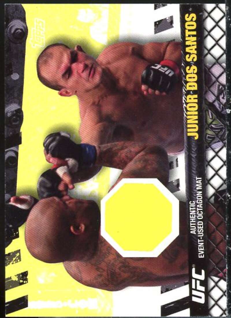 Junior dos Santos Card 2010 Topps UFC Fight Mat Relics #FMJDS  Image 1