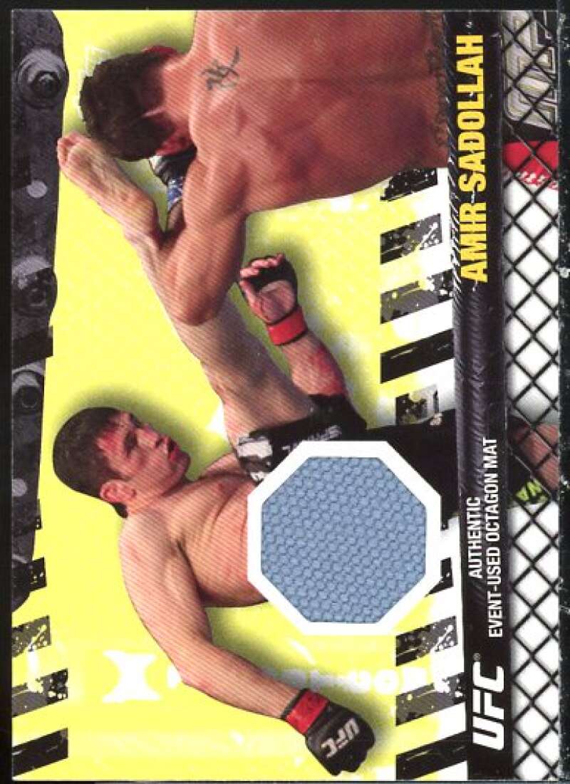 Amir Sadollah Card 2010 Topps UFC Fight Mat Relics #FMASA  Image 1