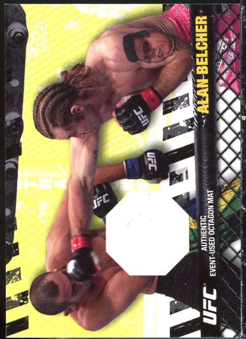 Alan Belcher Card 2010 Topps UFC Fight Mat Relics #FMAB  Image 1