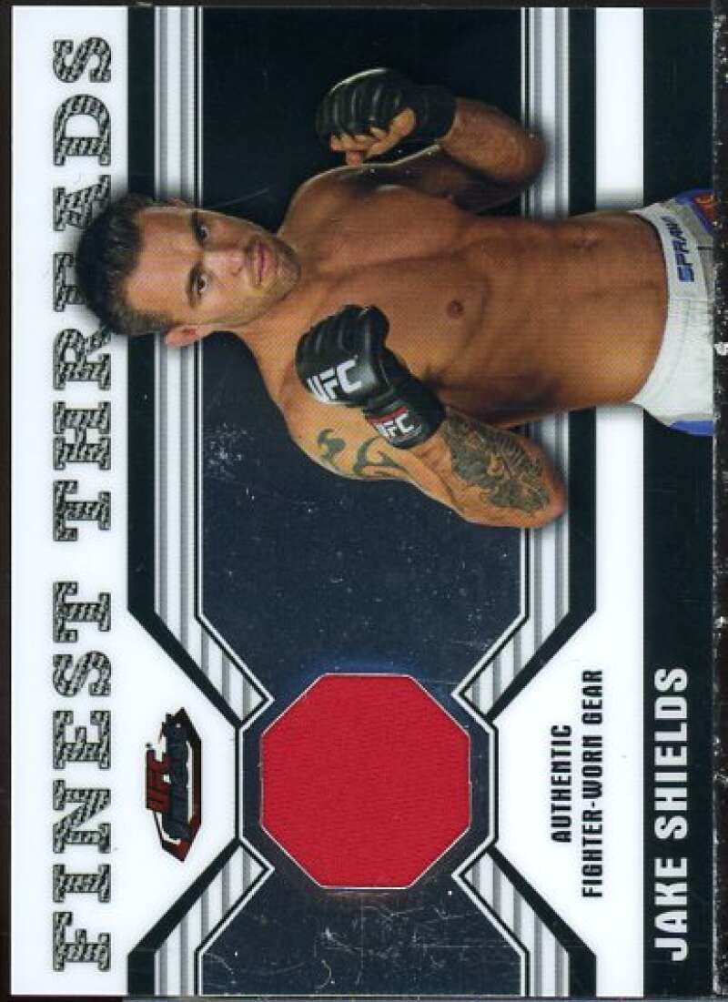 Jake Shields Card 2011 Finest UFC Finest Threads Fighter Relics #RJS  Image 1