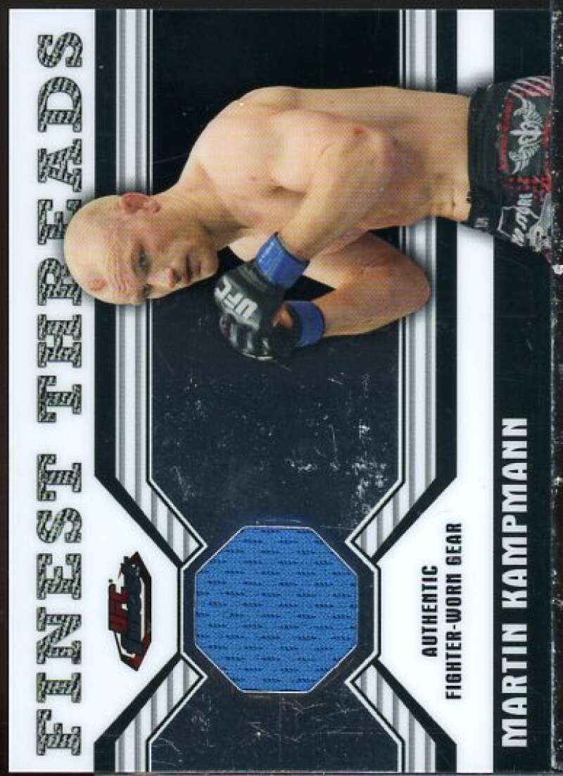 Martin Kampmann Card 2011 Finest UFC Finest Threads Fighter Relics #RMK  Image 1