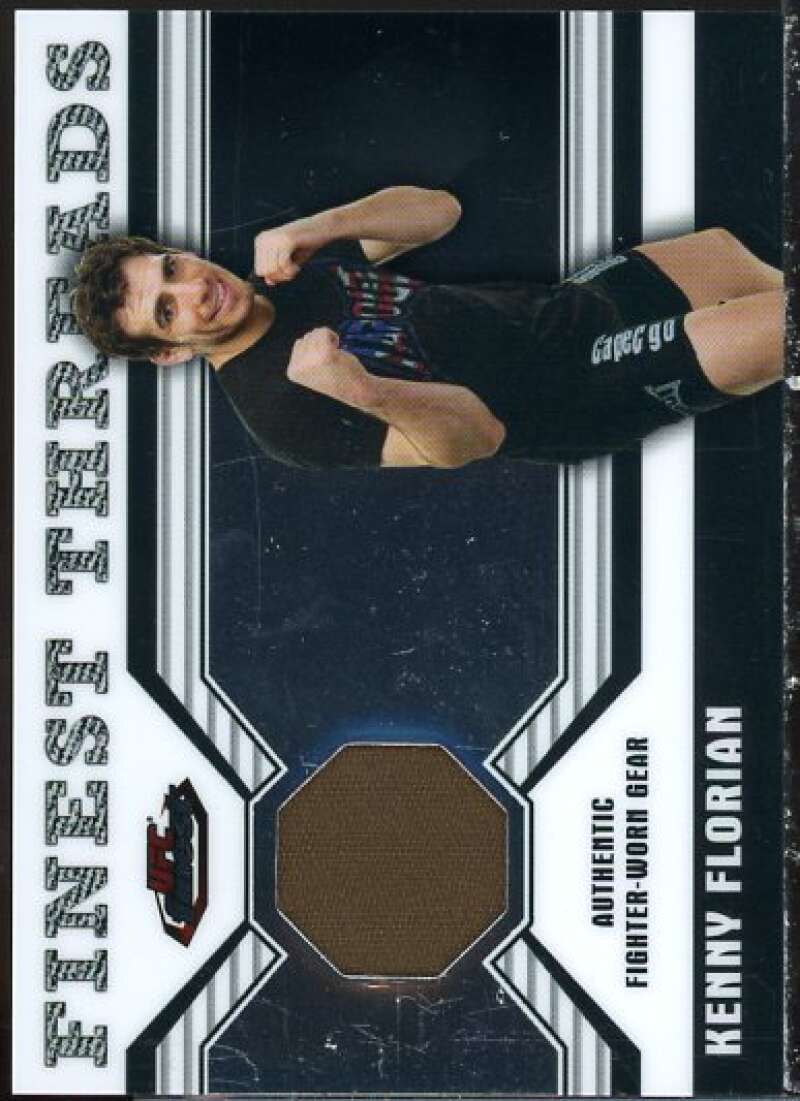 Kenny Florian Card 2011 Finest UFC Finest Threads Fighter Relics #RKF  Image 1