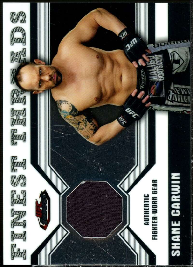 Shane Carwin Card 2011 Finest UFC Finest Threads Fighter Relics #RSC  Image 1