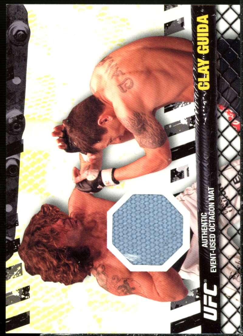 Clay Guida Card 2010 Topps UFC Fight Mat Relics #FMCG  Image 1