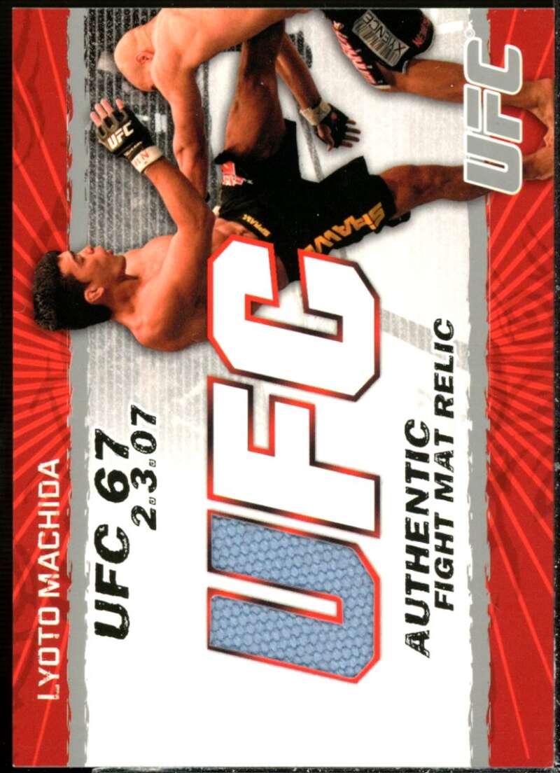 Lyoto Machida Card 2009 Topps UFC Fight Mat Relics #FMLM  Image 1