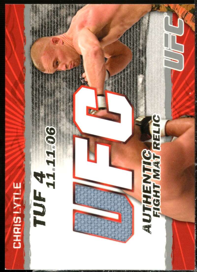 Chris Lytle Card 2009 Topps UFC Fight Mat Relics #FMCLY  Image 1