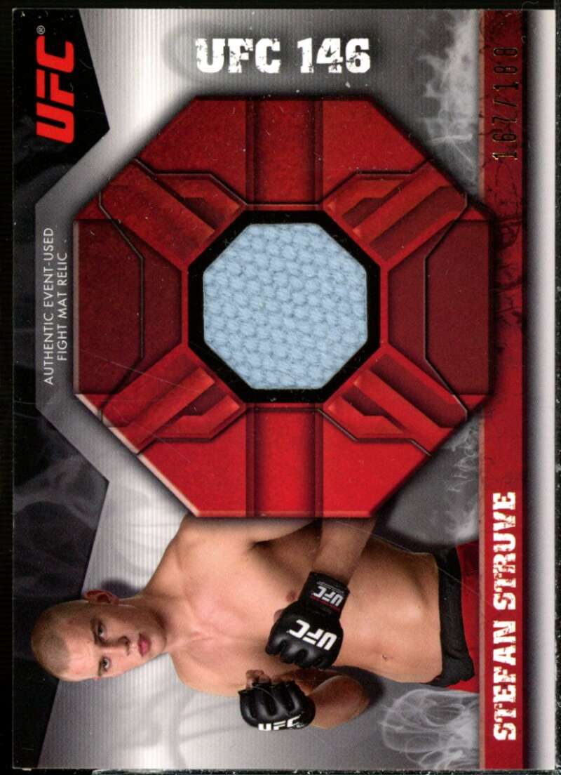 Stefan Struve Card 2013 Topps UFC Knockout Fight Mat Relics #FMRSS  Image 1