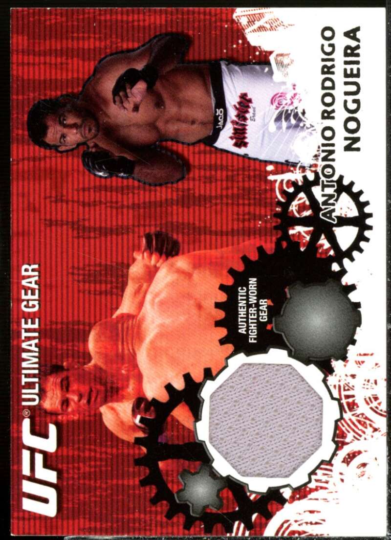 Antonio Rodrigo Nogueira Card 2010 Topps UFC Ultimate Gear #UGAN  Image 1