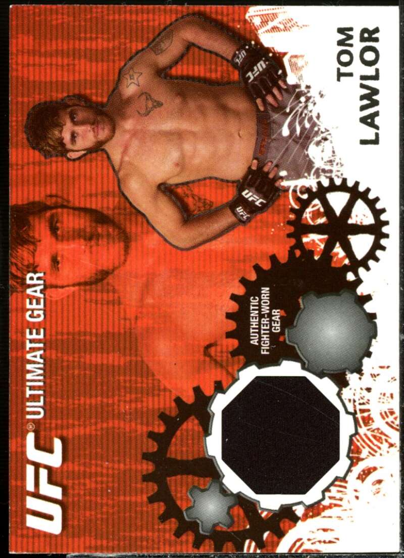 Tom Lawlor Card 2010 Topps UFC Ultimate Gear #UGTL  Image 1