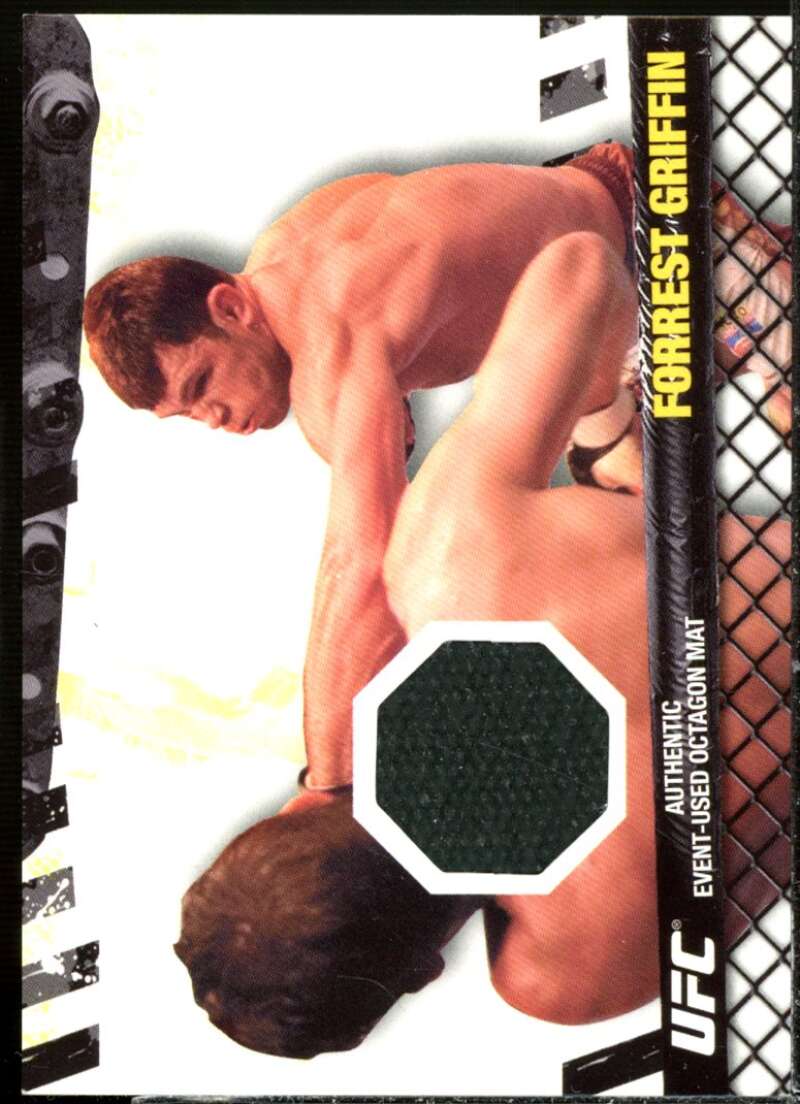 Forrest Griffin Card 2010 Topps UFC Fight Mat Relics #FMFG  Image 1