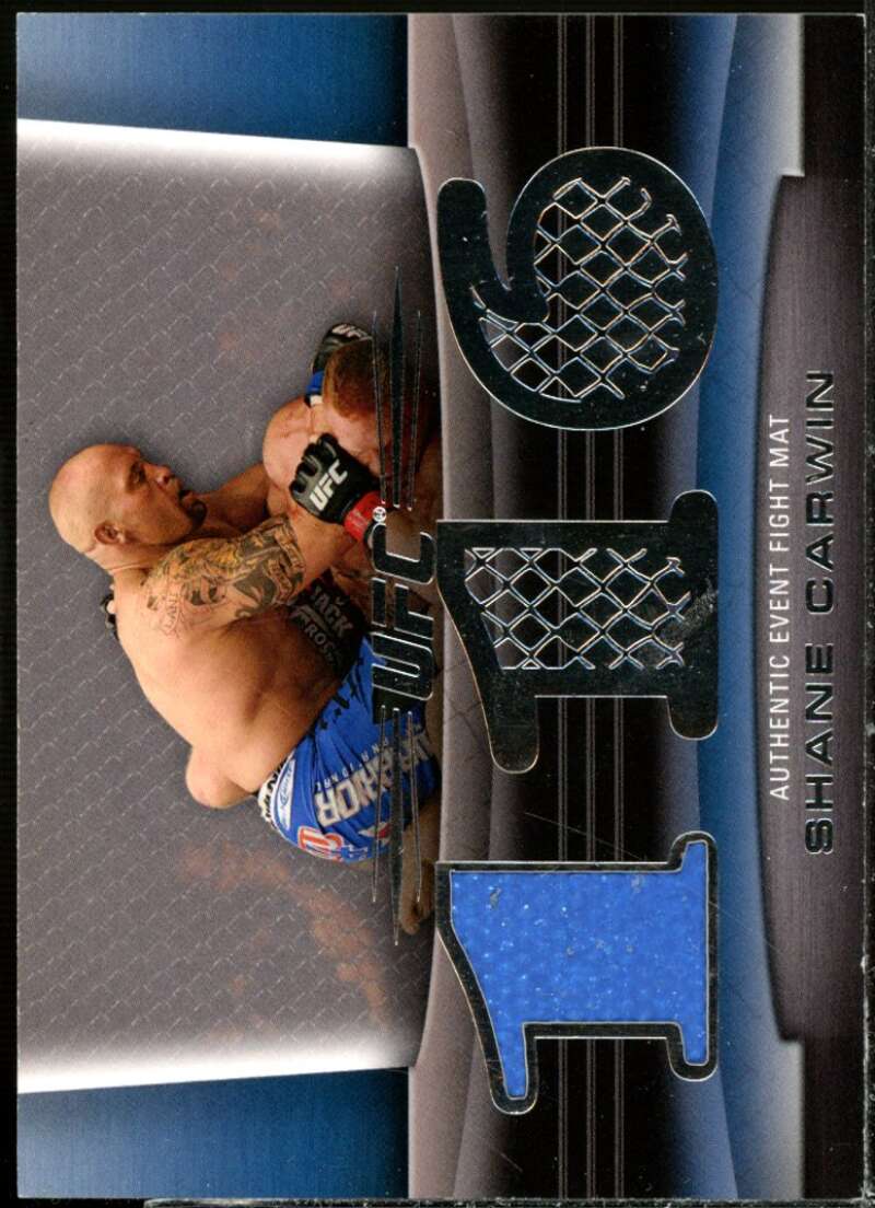 Shane Carwin Card 2011 Topps UFC Title Shot Fight Mat Relics #FMSC  Image 1