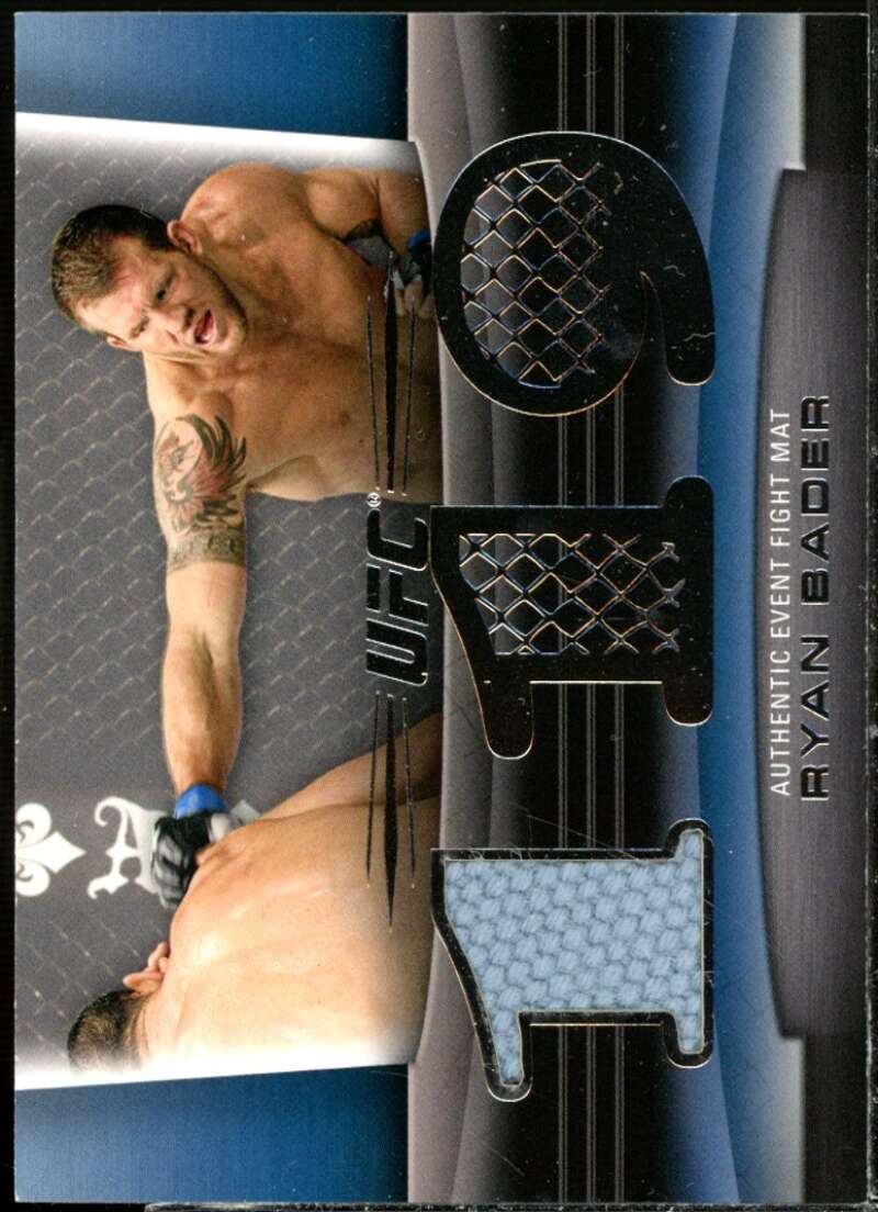 Ryan Bader Card 2011 Topps UFC Title Shot Fight Mat Relics #FMRB  Image 1