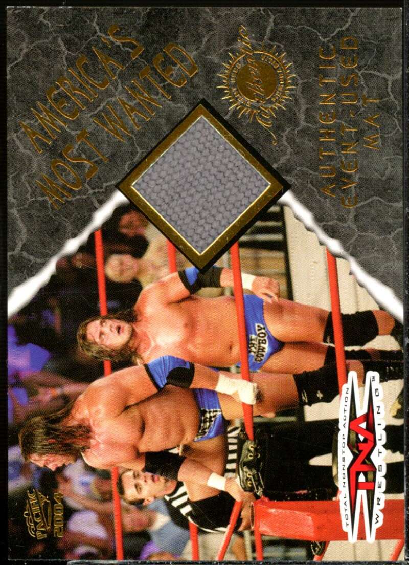 America's Most Wanted Card 2004 Pacific TNA Event-Used #1  Image 1