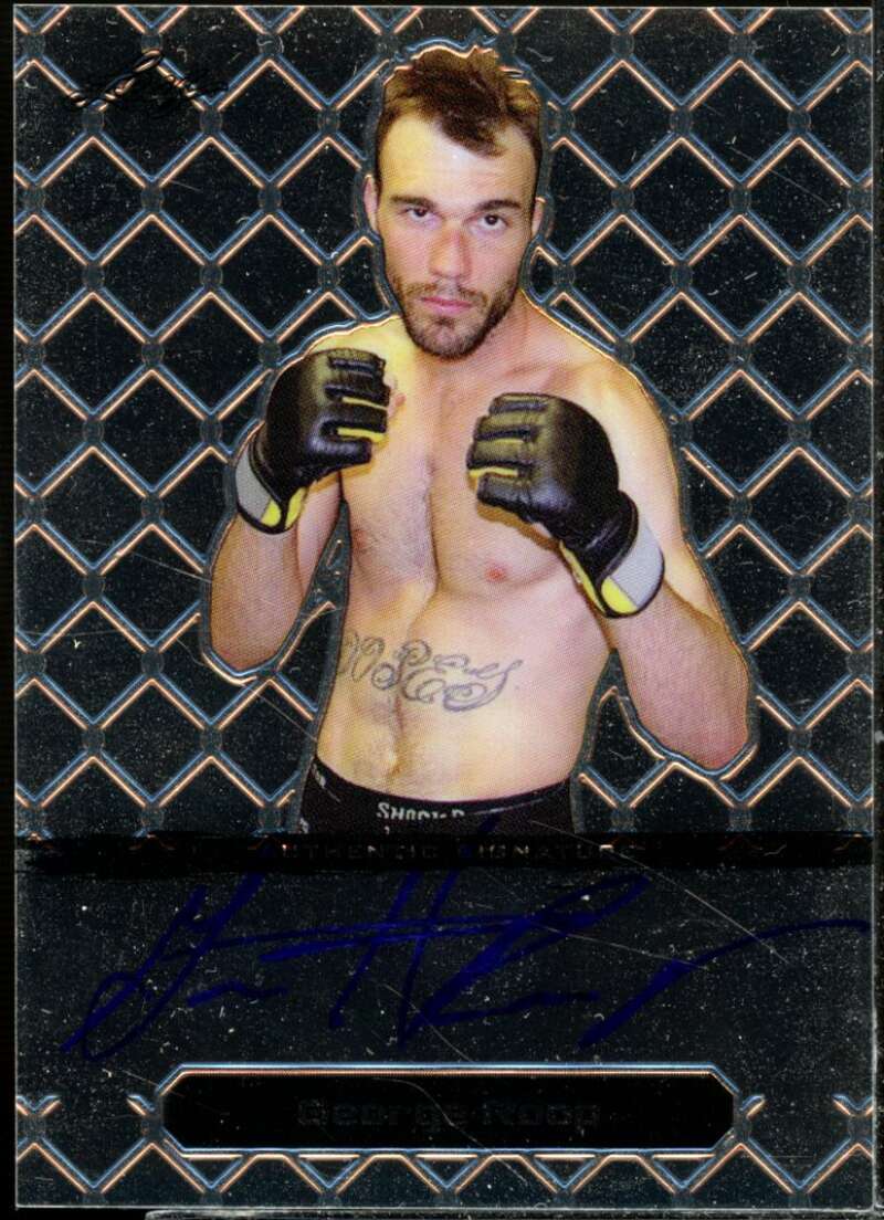 George Roop Card 2011 Leaf MMA Metal #BAGR1  Image 1