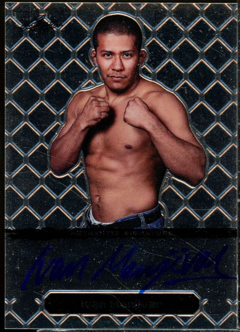 Ivan Menjivar Card 2011 Leaf MMA Metal #BAIM1  Image 1