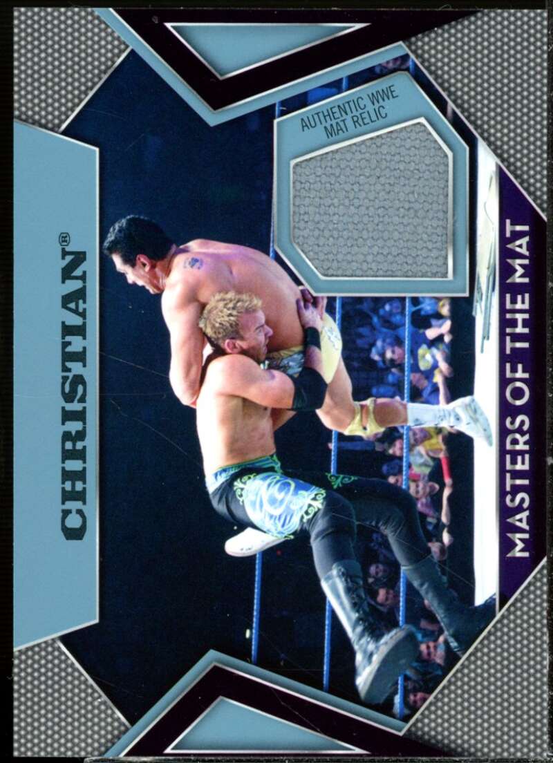 Christian Card 2011 Topps WWE Masters of the Mat Relics #NNO  Image 1