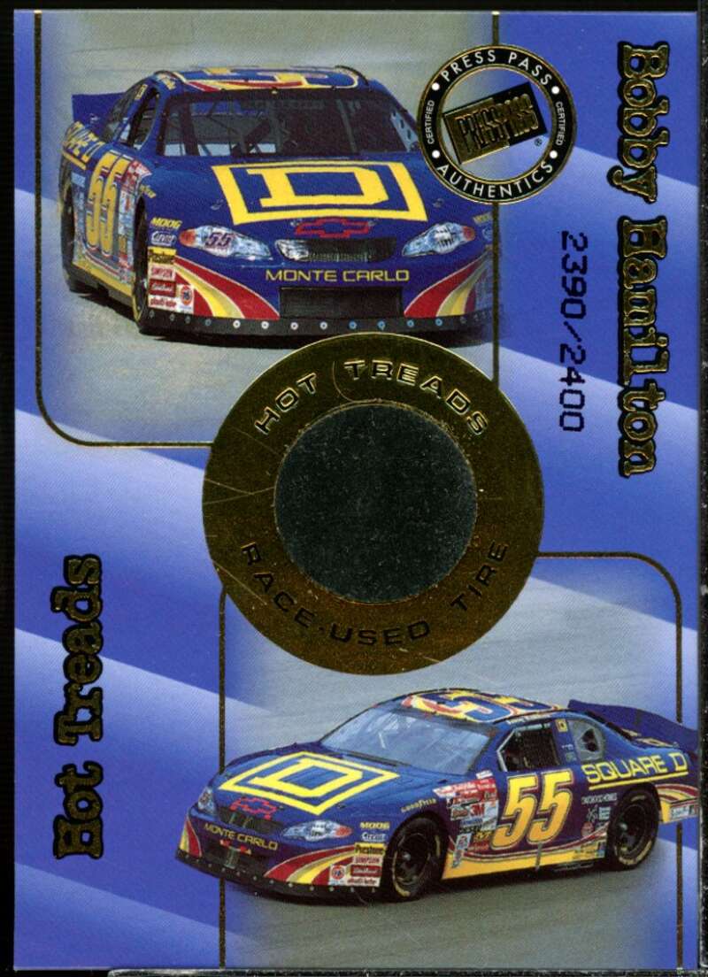 Bobby Hamilton Card 2001 Press Pass Hot Treads #HT20  Image 1