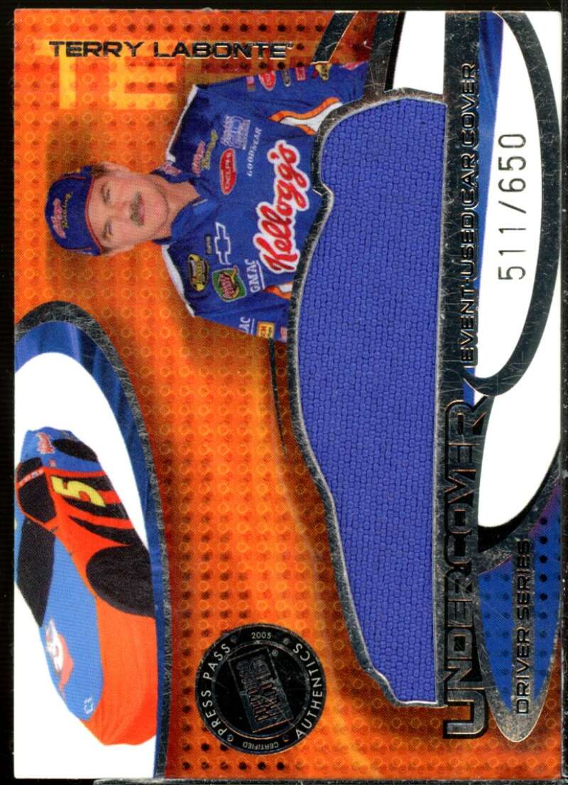 Terry Labonte Card 2005 Press Pass Eclipse Under Cover Drivers Silver #UCD12  Image 1