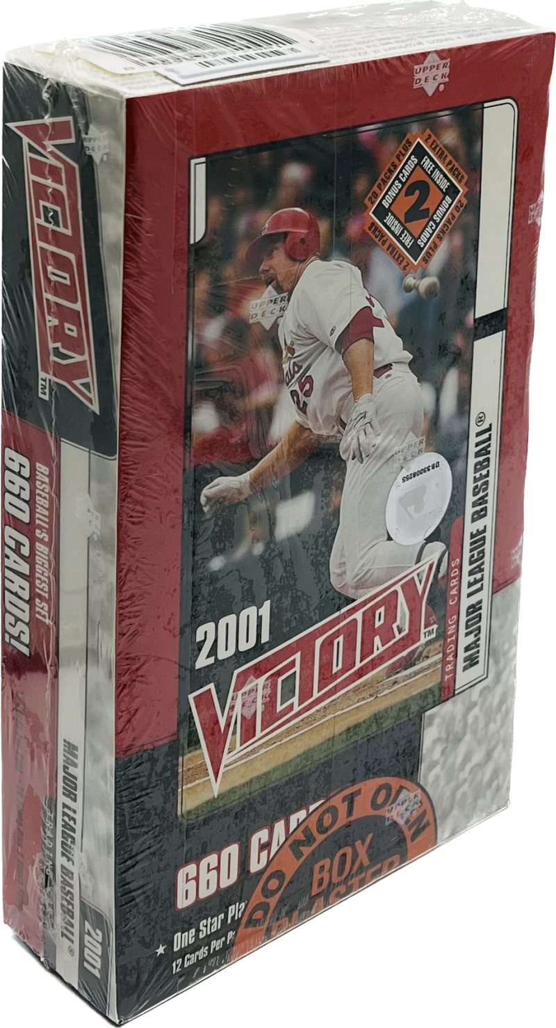 2001 Upper Deck Victory Baseball 22-Pack Blaster Box Image 1