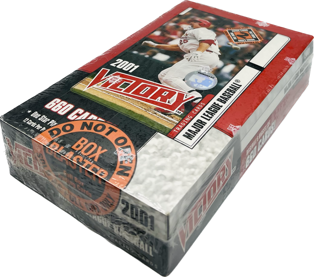2001 Upper Deck Victory Baseball 22-Pack Blaster Box Image 2
