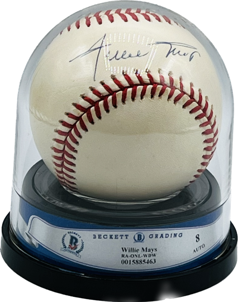 Willie Mays Autograph Auto Signed Official Major League Ball BAS Authentic  Image 1
