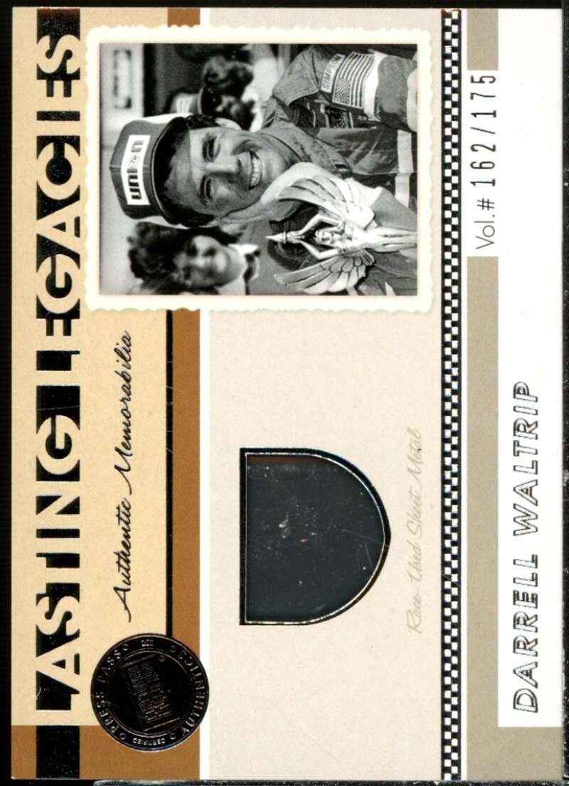 Darrell Waltrip 2011 Press Pass Legend Lasting Legacie Memorabilia Silver #LLDW  Image 1