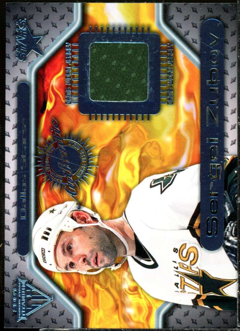 Sergei Zubov Card 2000-01 Titanium Game Gear #93  Image 1