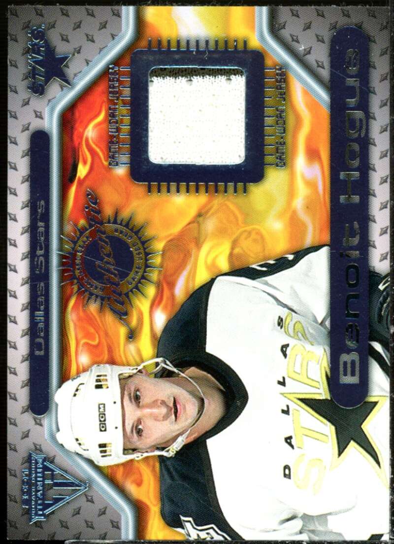 Benoit Hogue Card 2000-01 Titanium Game Gear #83  Image 1