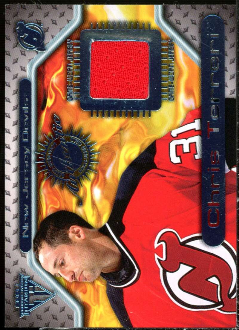 Chris Terreri Card 2000-01 Titanium Game Gear #107  Image 1